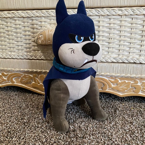 SuperPet DC Comics Krypto as Batman Plush Stuffed Animal Dog Toy - Picture 1 of 8